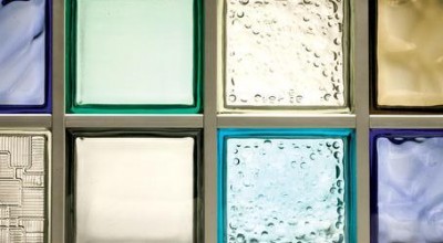 Образцы стеклянных блоков