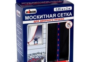 Москитная штора в упаковке