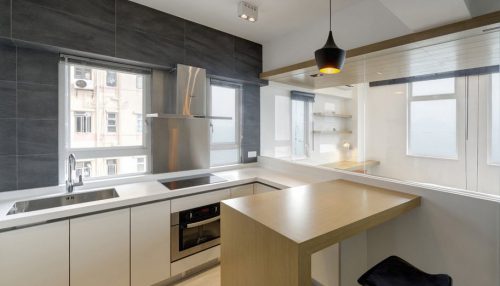 Два окна на кухне: варианты дизайна помещения