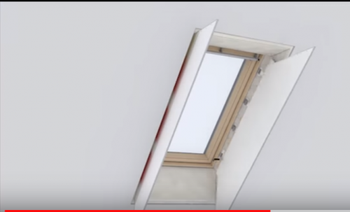 Как сделать откосы на мансардных окнах