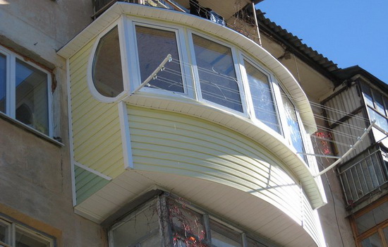 Наружняя отделка балкона | Народные Балконы